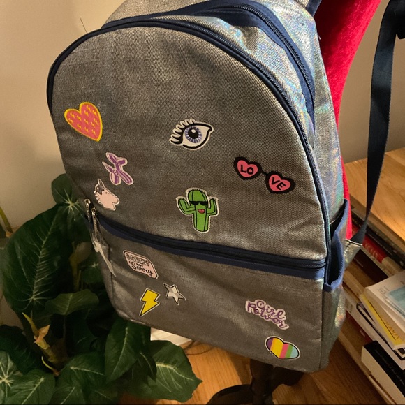 SOLD Iscream iridescent Backpack Girl Power Barney’s NY - Picture 2 of 10
